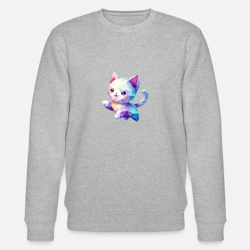 Chat - Sweat bio CHANGER Stanley/Stella Unisexe - gris chiné