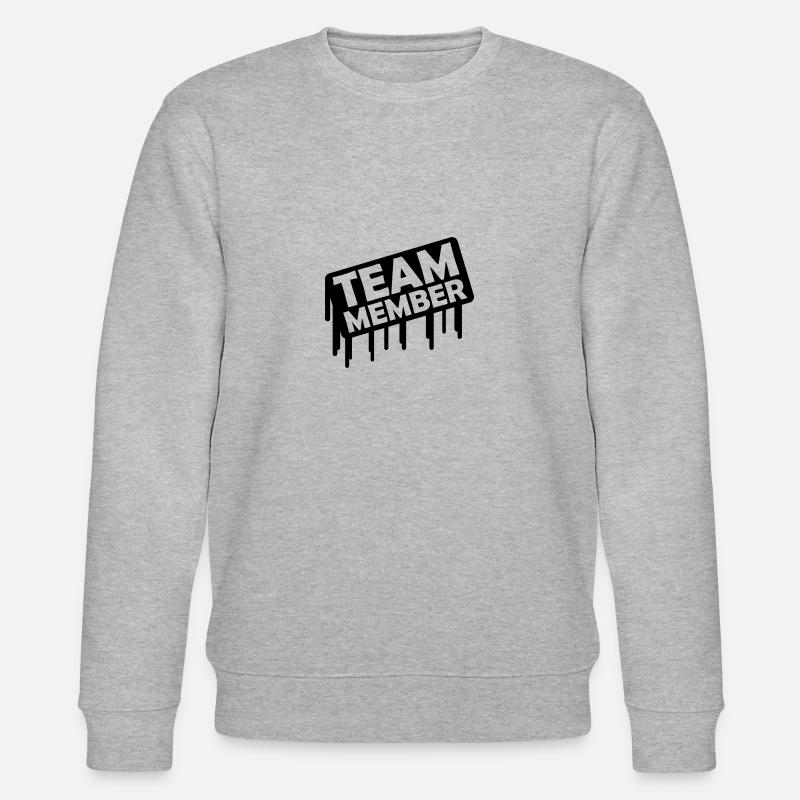 team member 1 - Stanley/Stella Unisex Bio-Sweatshirt CHANGER - Grau meliert
