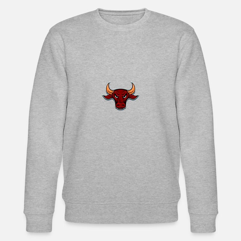 bull - Stanley/Stella CHANGER Unisex Organic Sweatshirt - heather grey