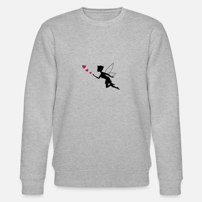 coeurs de fées - Sweat bio CHANGER Stanley/Stella Unisexe - gris chiné