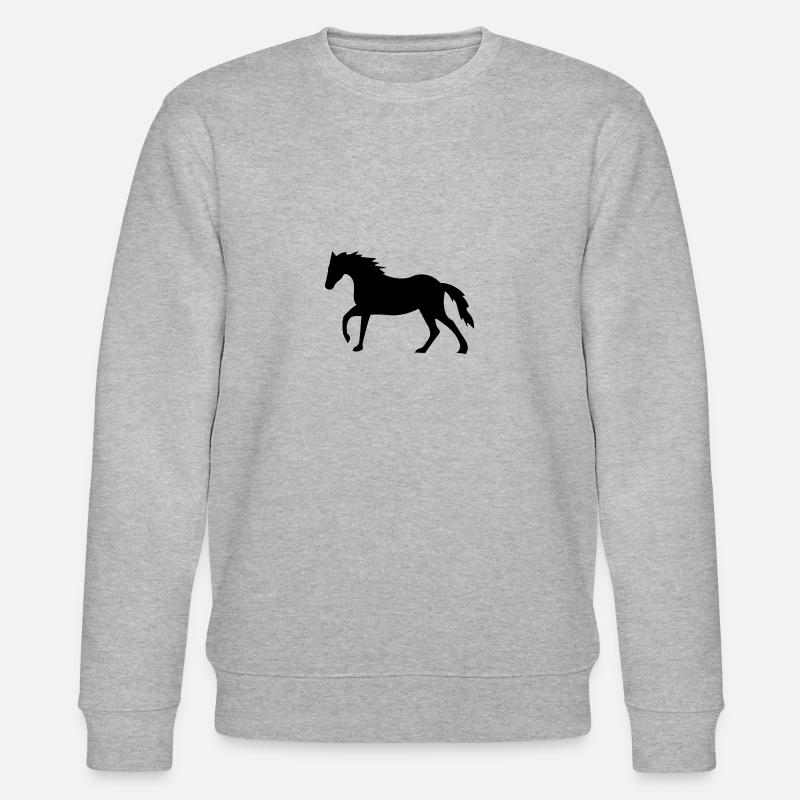 cheval - Sweat bio CHANGER Stanley/Stella Unisexe - gris chiné