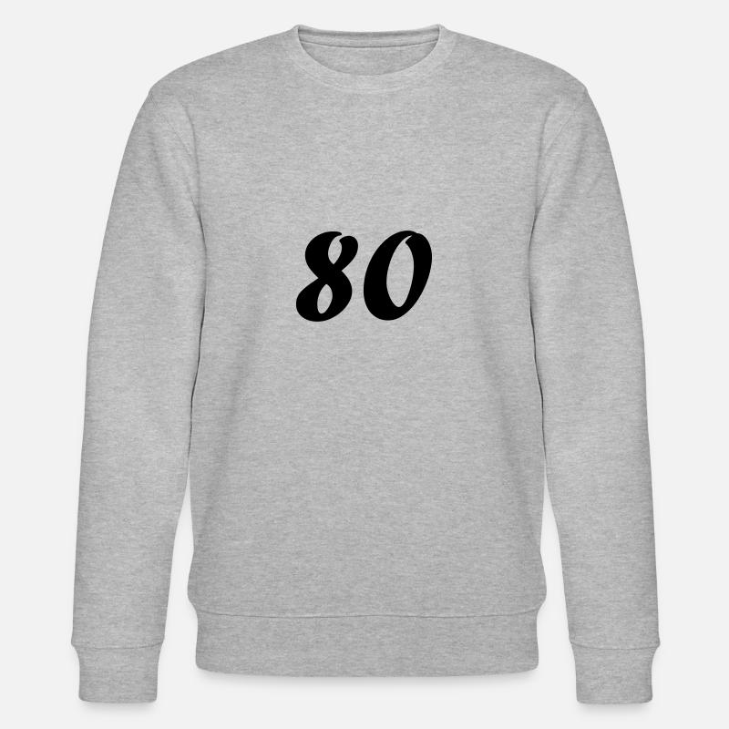 80 - Stanley/Stella Unisex Bio-Sweatshirt CHANGER  - Grau meliert
