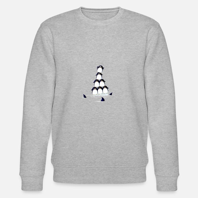 fonte des glaces - Sweat bio CHANGER Stanley/Stella Unisexe - gris chiné