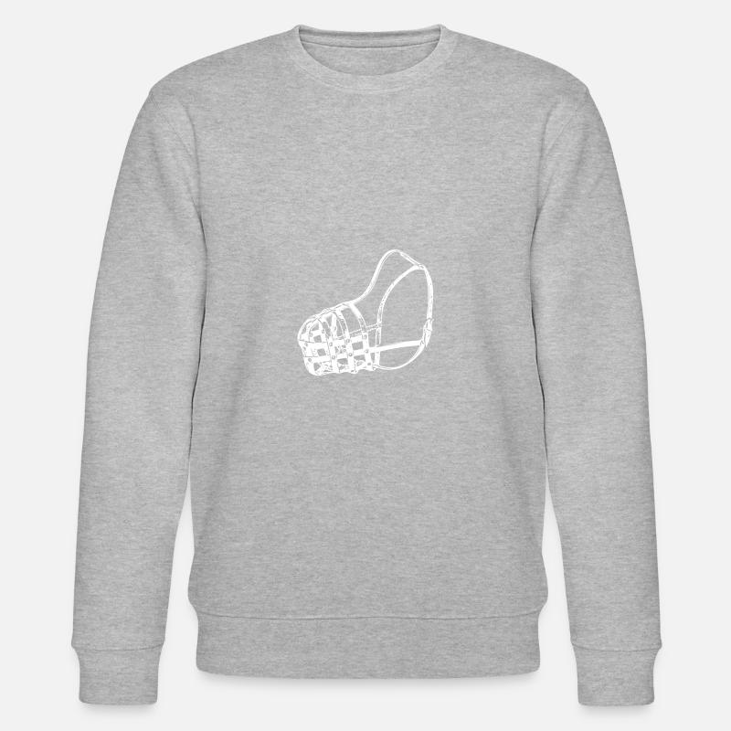 muzzle - Stanley/Stella CHANGER Unisex Organic Sweatshirt - heather grey