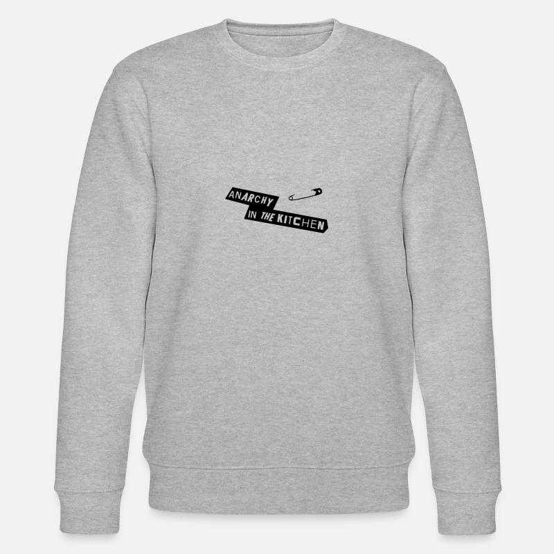 Anarchy In The Kitchen - Stanley/Stella CHANGER Unisex Organic Sweatshirt - heather grey