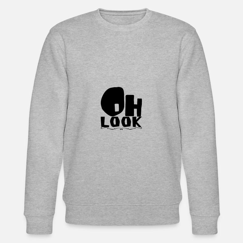 Oh regarde - Sweat bio CHANGER Stanley/Stella Unisexe - gris chiné