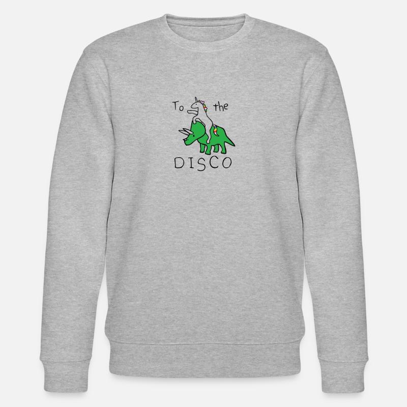 Zur Disco - Stanley/Stella Unisex Bio-Sweatshirt CHANGER  - Grau meliert