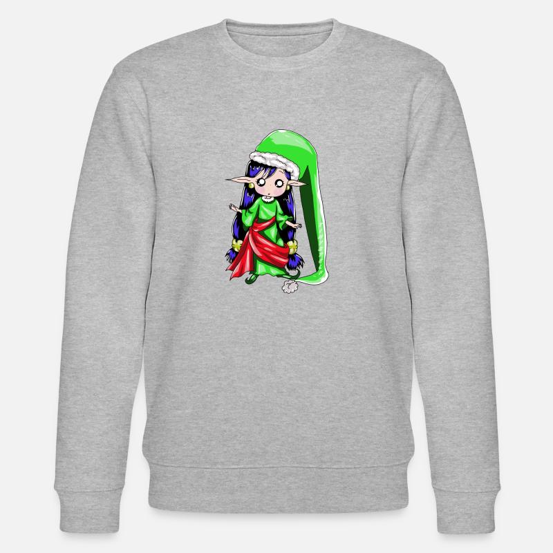 elfe de noel - Sweat bio CHANGER Stanley/Stella Unisexe - gris chiné