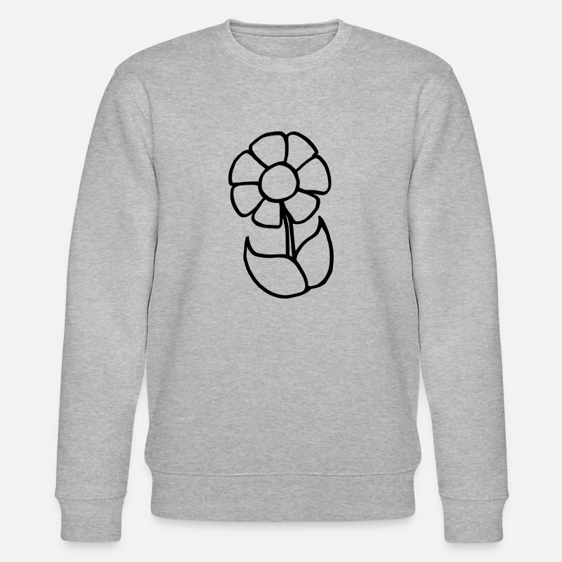 Blume - Stanley/Stella Unisex Bio-Sweatshirt CHANGER  - Grau meliert