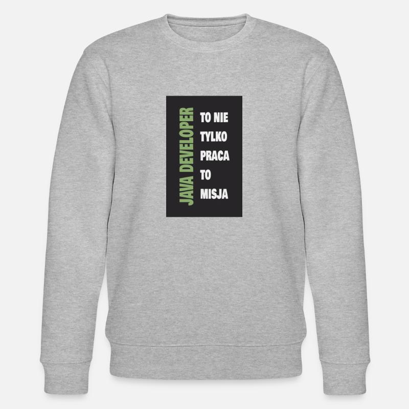 Java - Stanley/Stella CHANGER Unisex Organic Sweatshirt - heather grey