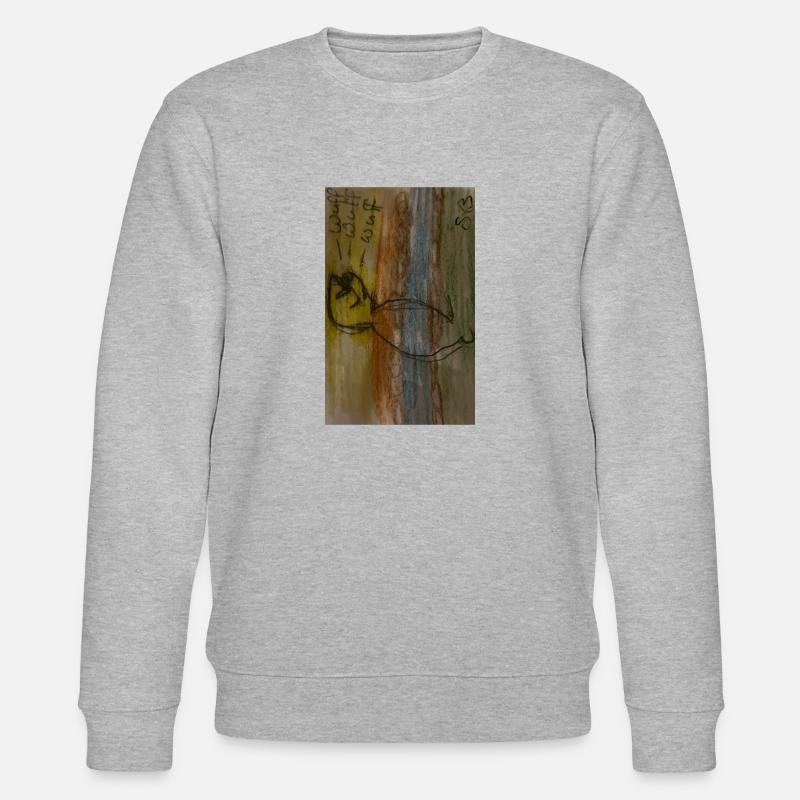 Wuffwuff - Stanley/Stella Unisex Bio-Sweatshirt CHANGER  - Grau meliert