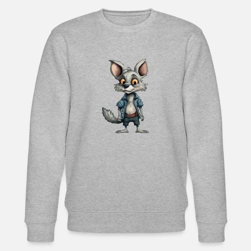 Brak den Streum - Stanley/Stella Unisex Bio-Sweatshirt CHANGER  - Grau meliert