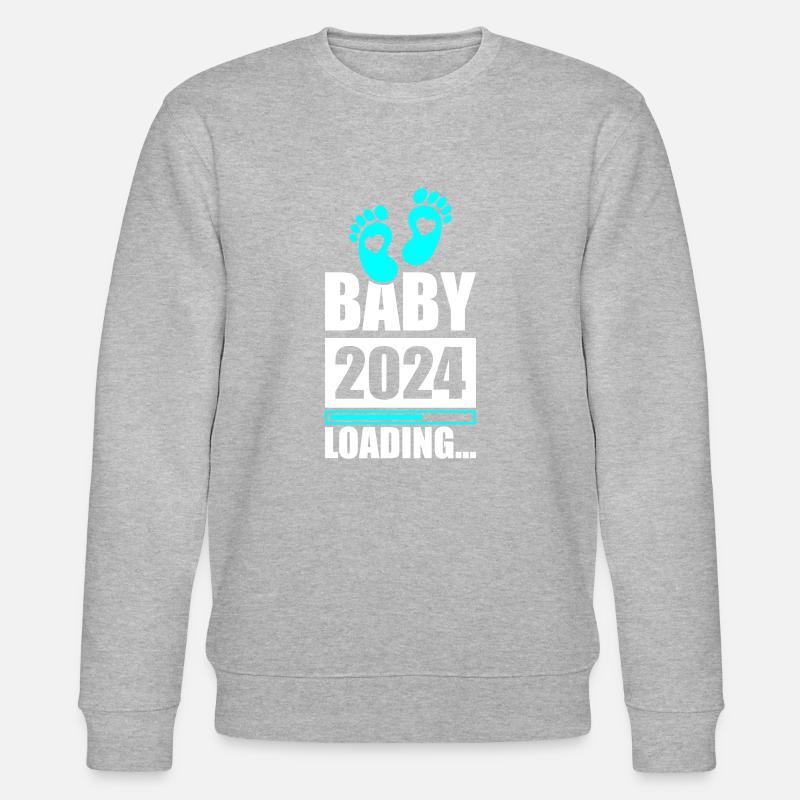 Baby 2024 Loading - Stanley/Stella Unisex Bio-Sweatshirt CHANGER  - Grau meliert