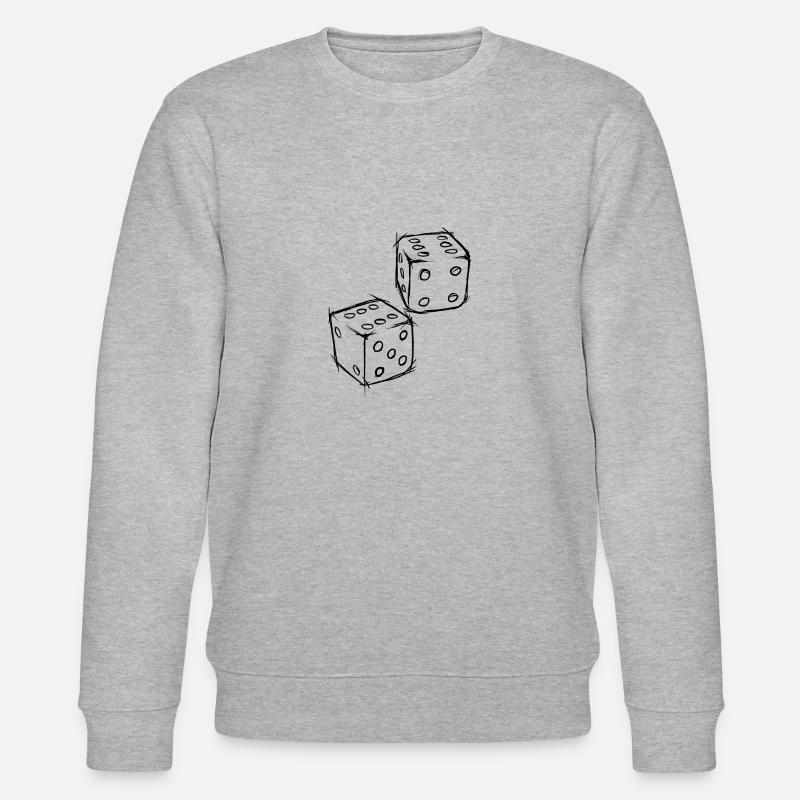 Cube "blanc" - Sweat bio CHANGER Stanley/Stella Unisexe - gris chiné