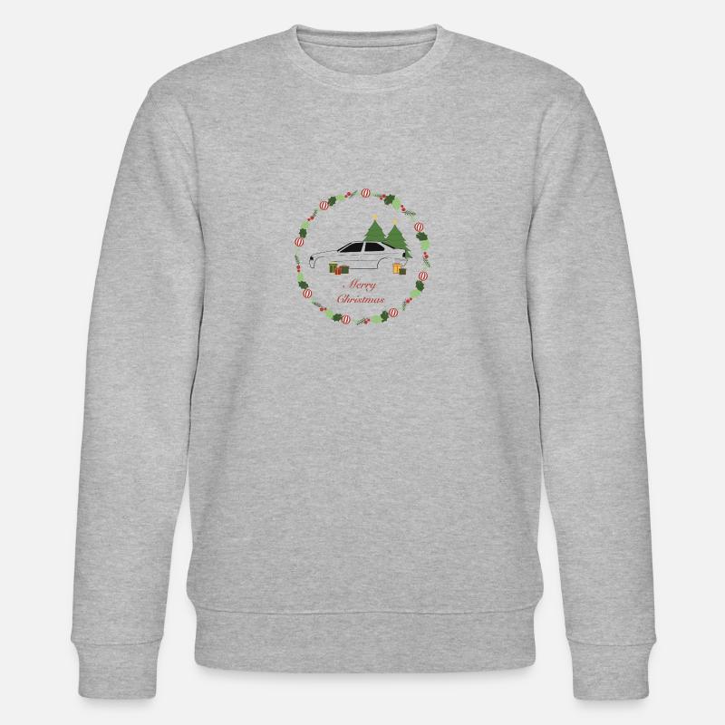 Voiture de Noël - Sweat bio CHANGER Stanley/Stella Unisexe - gris chiné