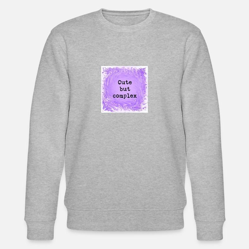 Cute but complex - Stanley/Stella CHANGER Unisex Organic Sweatshirt - heather grey