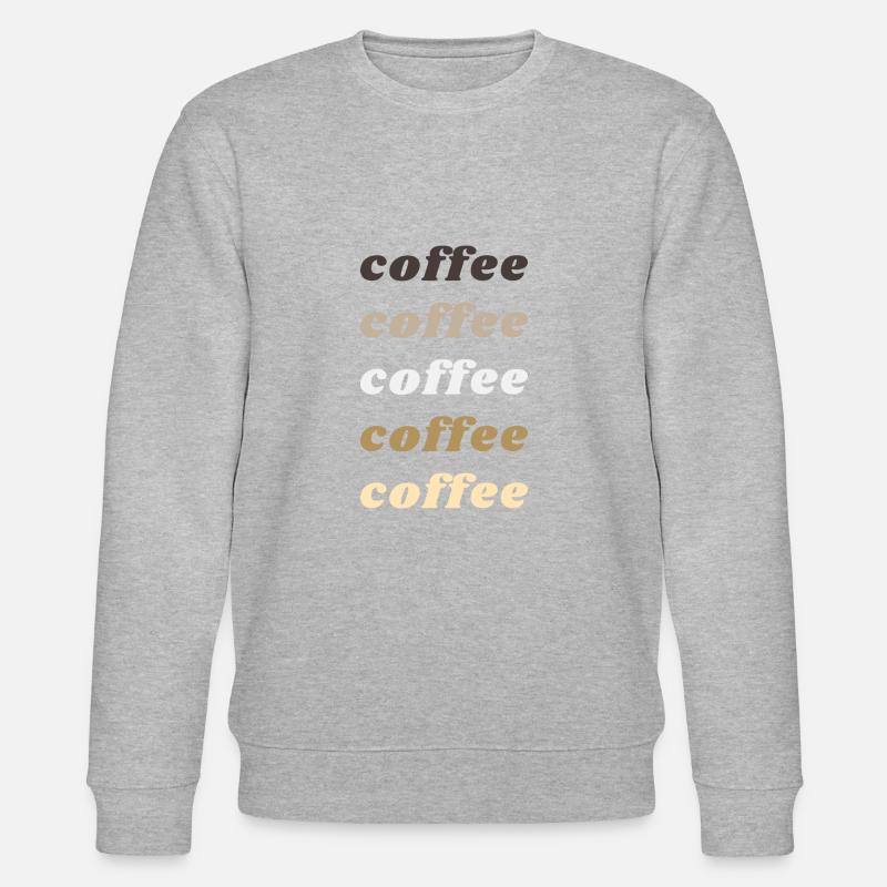 Kaffee - Stanley/Stella Unisex Bio-Sweatshirt CHANGER  - Grau meliert