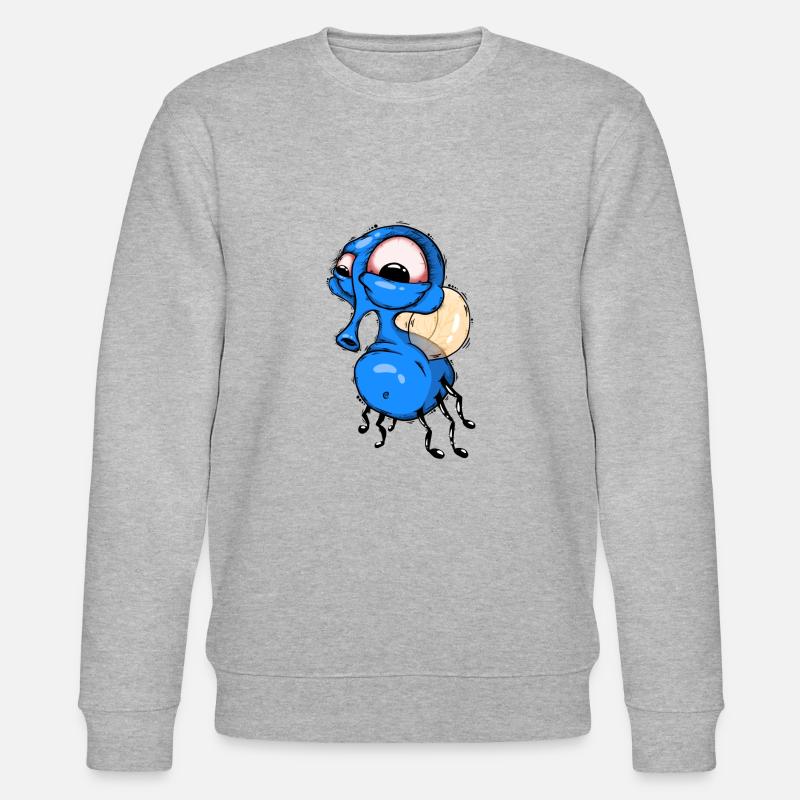 Fliege Klaus - Stanley/Stella Unisex Bio-Sweatshirt CHANGER  - Grau meliert