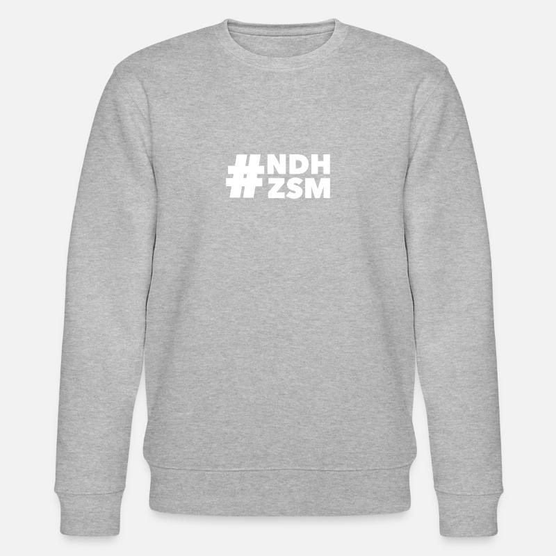 ndhzsm weiß - Stanley/Stella Unisex Bio-Sweatshirt CHANGER  - Grau meliert