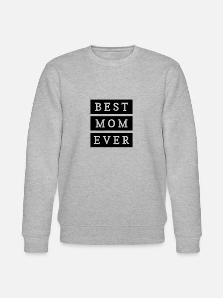 best mom - Sweat bio CHANGER Stanley/Stella Unisexe - gris chiné