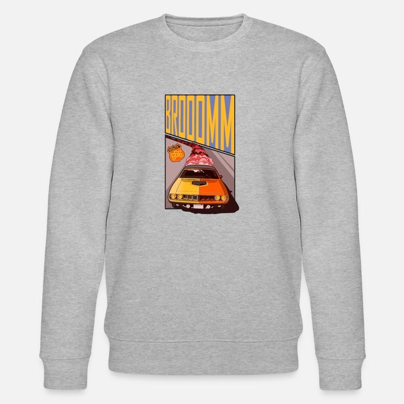 Route 666 - Stanley/Stella Unisex Bio-Sweatshirt CHANGER  - Grau meliert