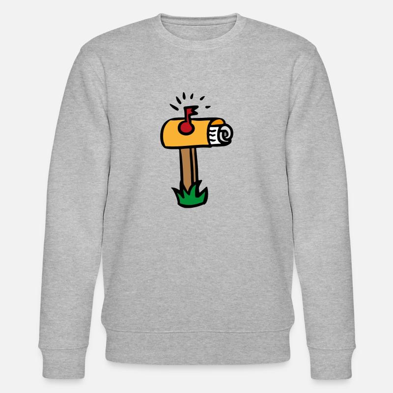 Mailbox Mailbox Post Postman - Stanley/Stella CHANGER Unisex Organic Sweatshirt - heather grey