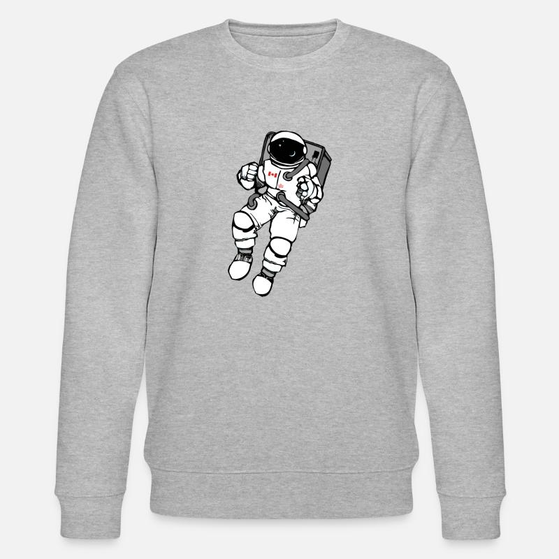 Astronaute Canada - Sweat bio CHANGER Stanley/Stella Unisexe - gris chiné