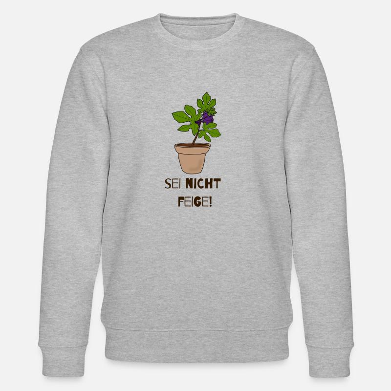Ne soyez pas lâche - Sweat bio CHANGER Stanley/Stella Unisexe - gris chiné