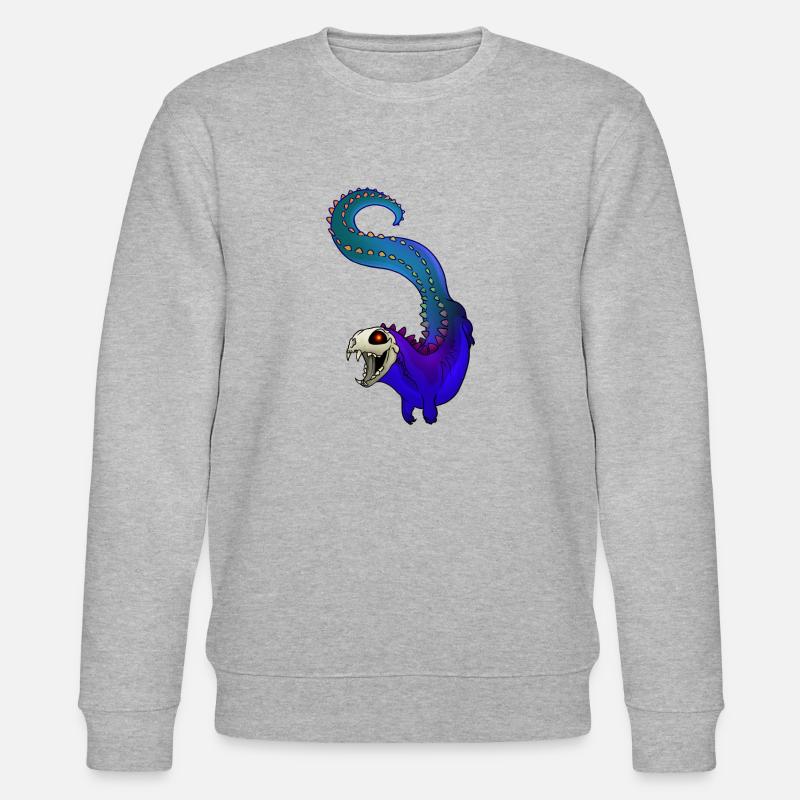 Tiny Monster - Stanley/Stella Unisex Bio-Sweatshirt CHANGER  - Grau meliert