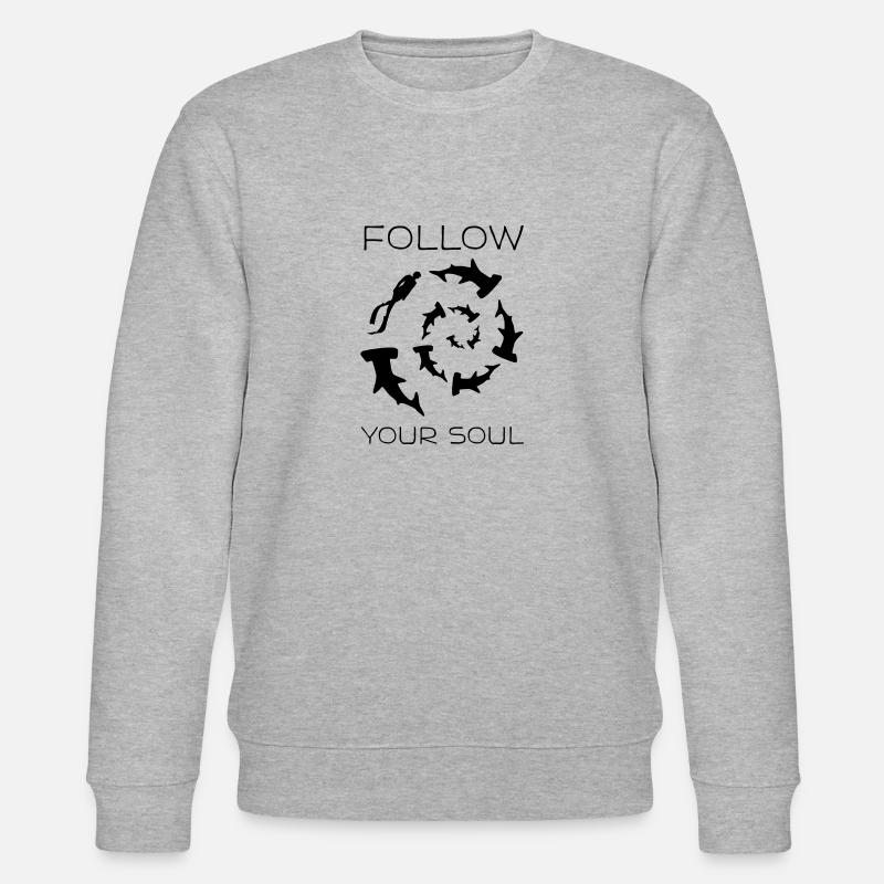 suis ton âme 1 - Sweat bio CHANGER Stanley/Stella Unisexe - gris chiné