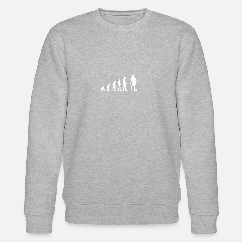 Evolution Fußball - Stanley/Stella Unisex Bio-Sweatshirt CHANGER  - Grau meliert