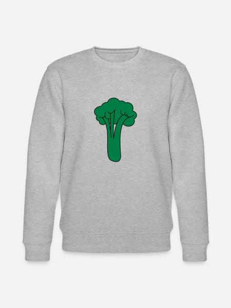 broccoli - Stanley/Stella CHANGER Unisex Organic Sweatshirt - heather grey