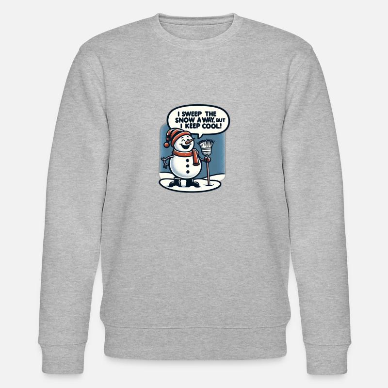 Frosty's Funny Quip - Sweat bio CHANGER Stanley/Stella Unisexe - gris chiné