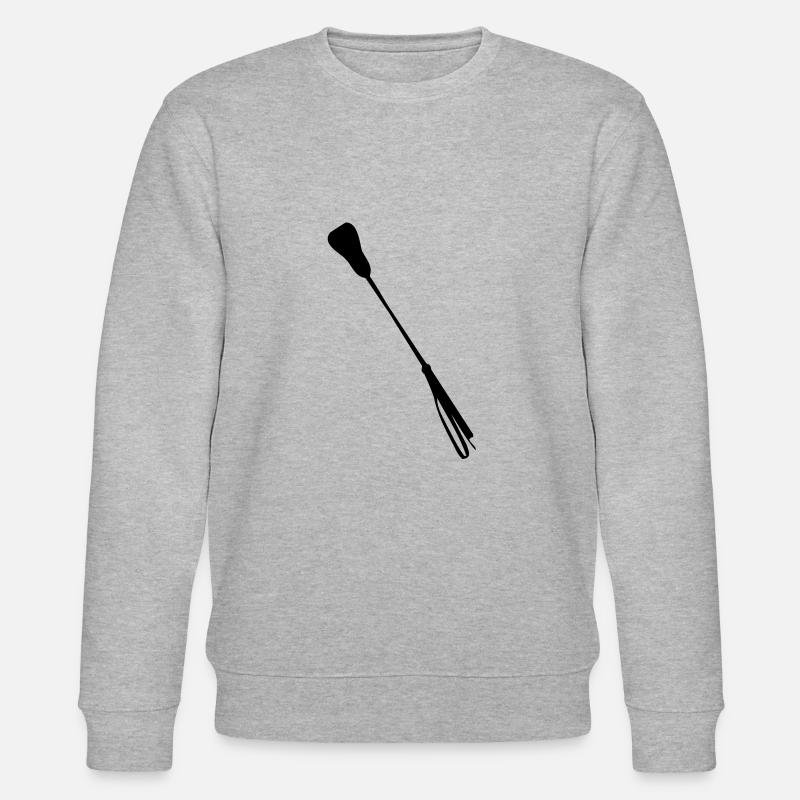 Gerte - riding crop - Stanley/Stella Unisex Bio-Sweatshirt CHANGER  - Grau meliert