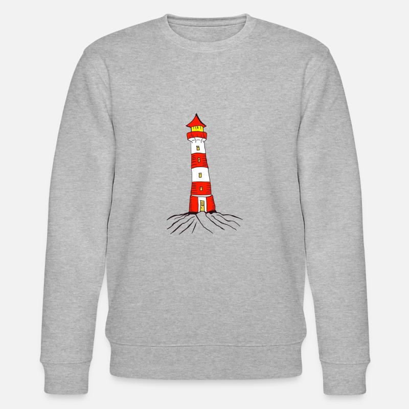 Leuchtturm - Stanley/Stella Unisex Bio-Sweatshirt CHANGER  - Grau meliert