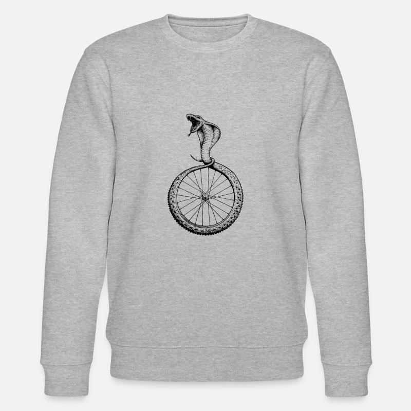 Snakebite - Stanley/Stella Unisex Bio-Sweatshirt CHANGER - Grau meliert