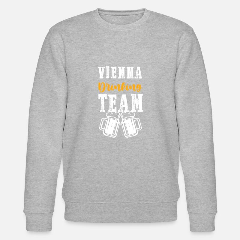Vienna PDrinking Team Wien - Sweat bio CHANGER Stanley/Stella Unisexe - gris chiné