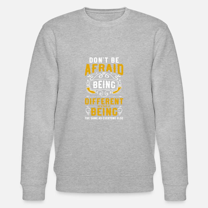 Different Pride Style - Stanley/Stella CHANGER Unisex Organic Sweatshirt - heather grey