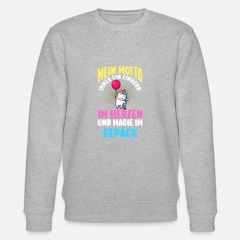 Licorne - Sweat bio CHANGER Stanley/Stella Unisexe - gris chiné