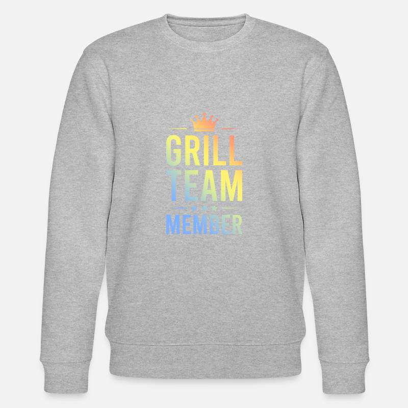 Grill Team Bunt - Sweat bio CHANGER Stanley/Stella Unisexe - gris chiné