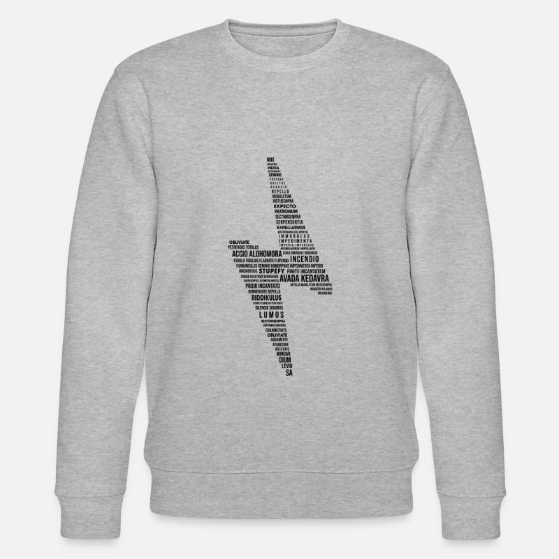 Avada Kedavra Wizardry Magical Wizard - Stanley/Stella Unisex Bio-Sweatshirt CHANGER  - Grau meliert