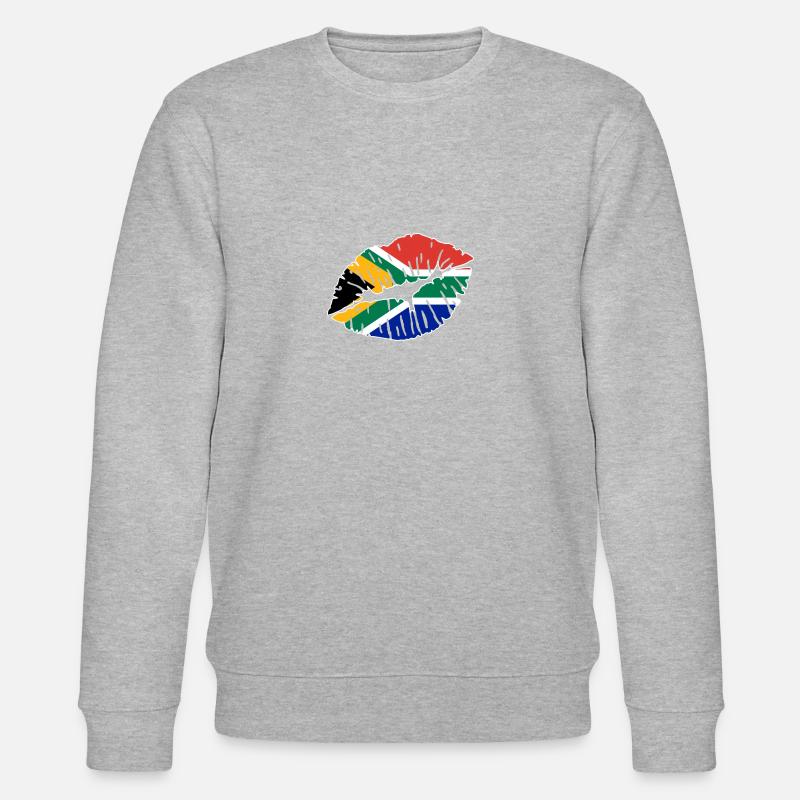 Afrique du Sud - Sweat bio CHANGER Stanley/Stella Unisexe - gris chiné