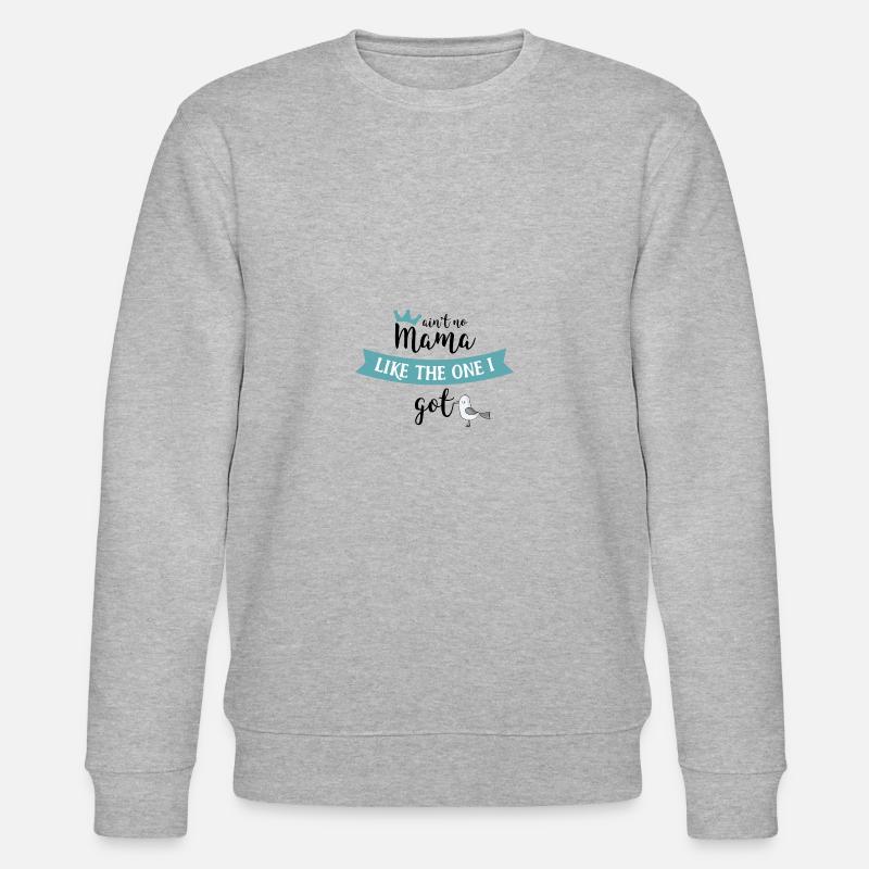 Mama - Stanley/Stella Unisex Bio-Sweatshirt CHANGER  - Grau meliert