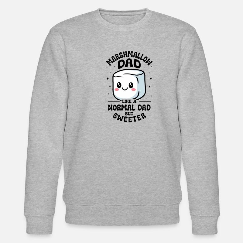 Marshmallow - Stanley/Stella Unisex Bio-Sweatshirt CHANGER  - Grau meliert