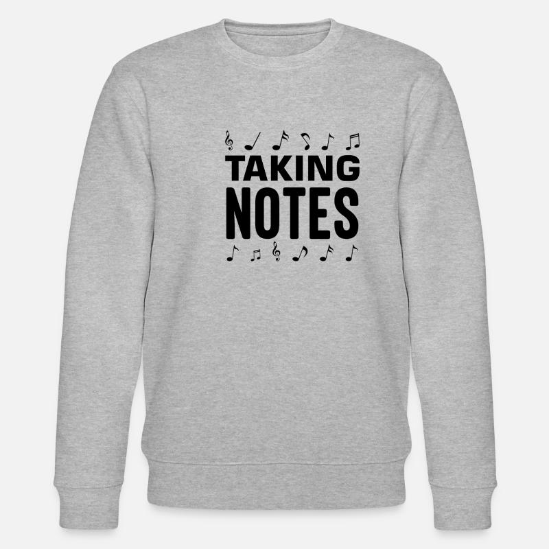 Conception musicale Prise de notes - Sweat bio CHANGER Stanley/Stella Unisexe - gris chiné
