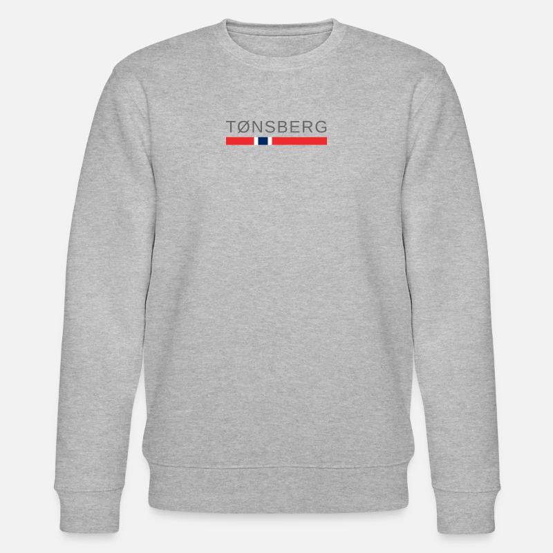 Tonsberg Norway - Stanley/Stella CHANGER Unisex Organic Sweatshirt - heather grey
