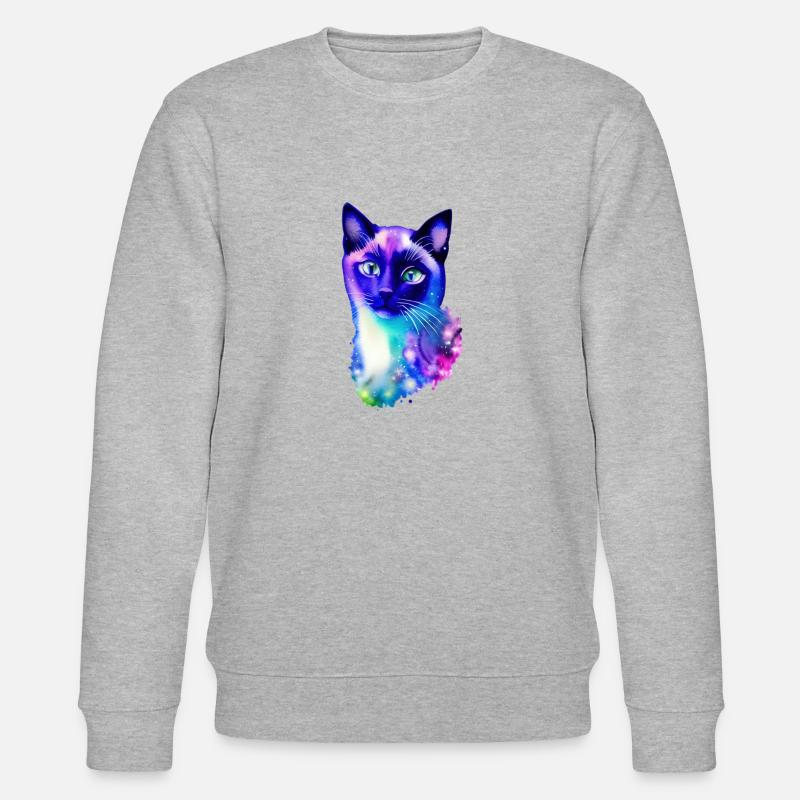 Chat - Sweat bio CHANGER Stanley/Stella Unisexe - gris chiné