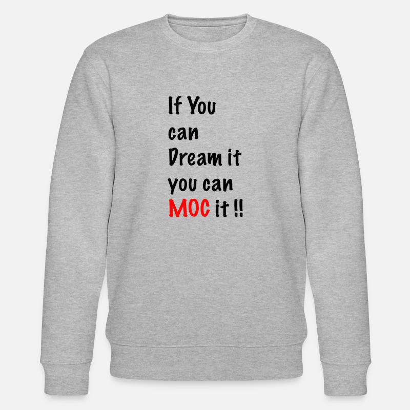 MOC MOC - Stanley/Stella Unisex Bio-Sweatshirt CHANGER  - Grau meliert