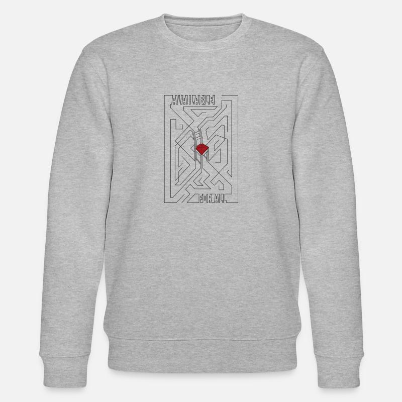 Available / Verfügbar - Stanley/Stella Unisex Bio-Sweatshirt CHANGER  - Grau meliert