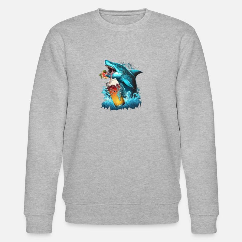 Conception sans titre 77 - Sweat bio CHANGER Stanley/Stella Unisexe - gris chiné